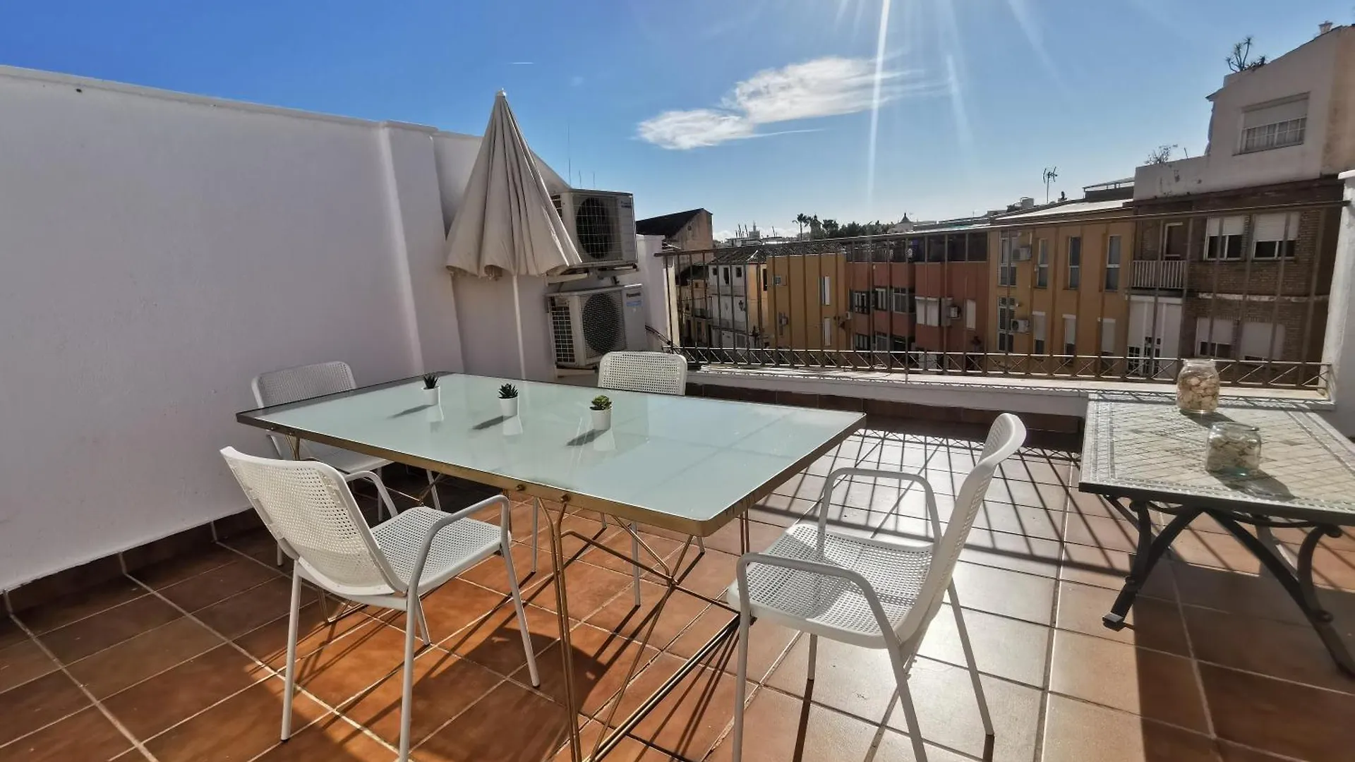 Apartmán Atico Con Vistas Centro Historico / Terraza 40 M Màlaga 0*,
